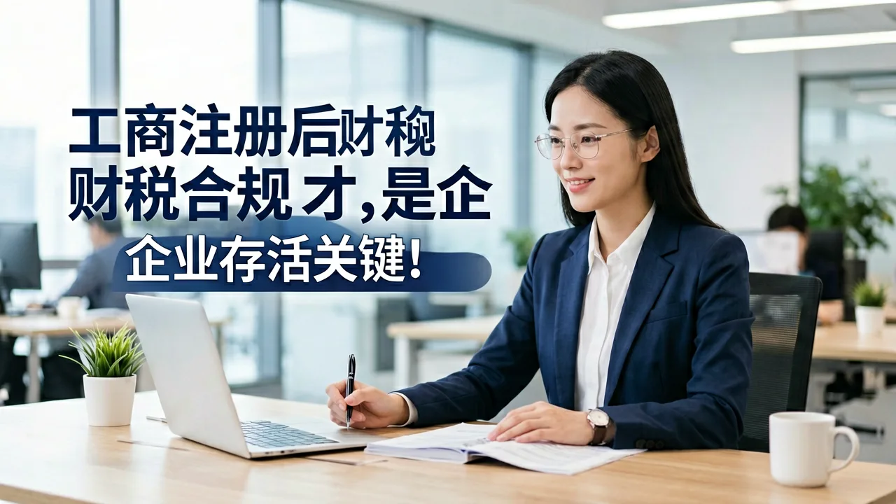 工商注册后财税合规才是企业存活关键