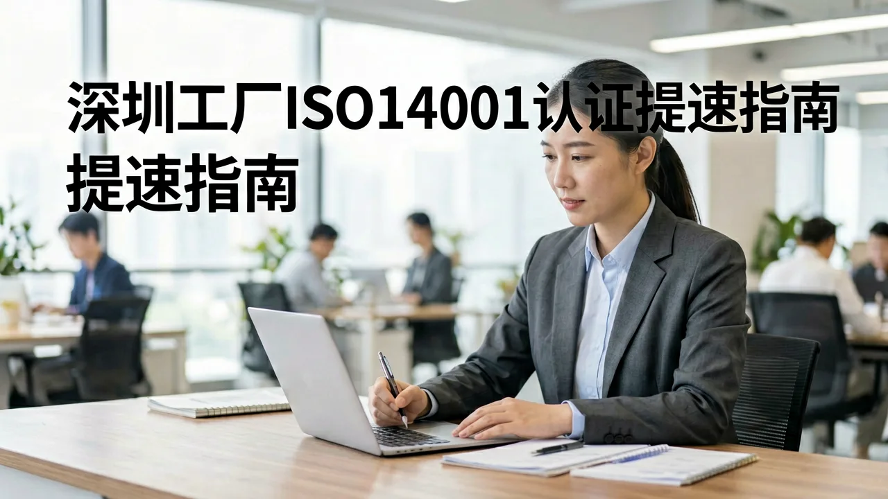 深圳工厂ISO14001认证提速指南